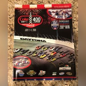Coke Zero 400 Daytona Souvenir Program